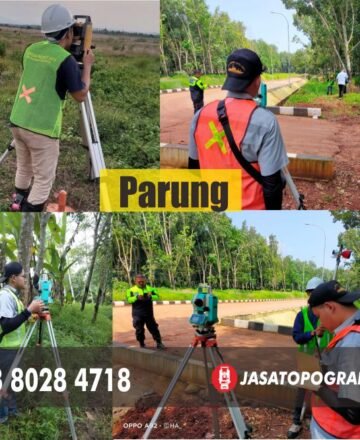 jasa survey topografi parung